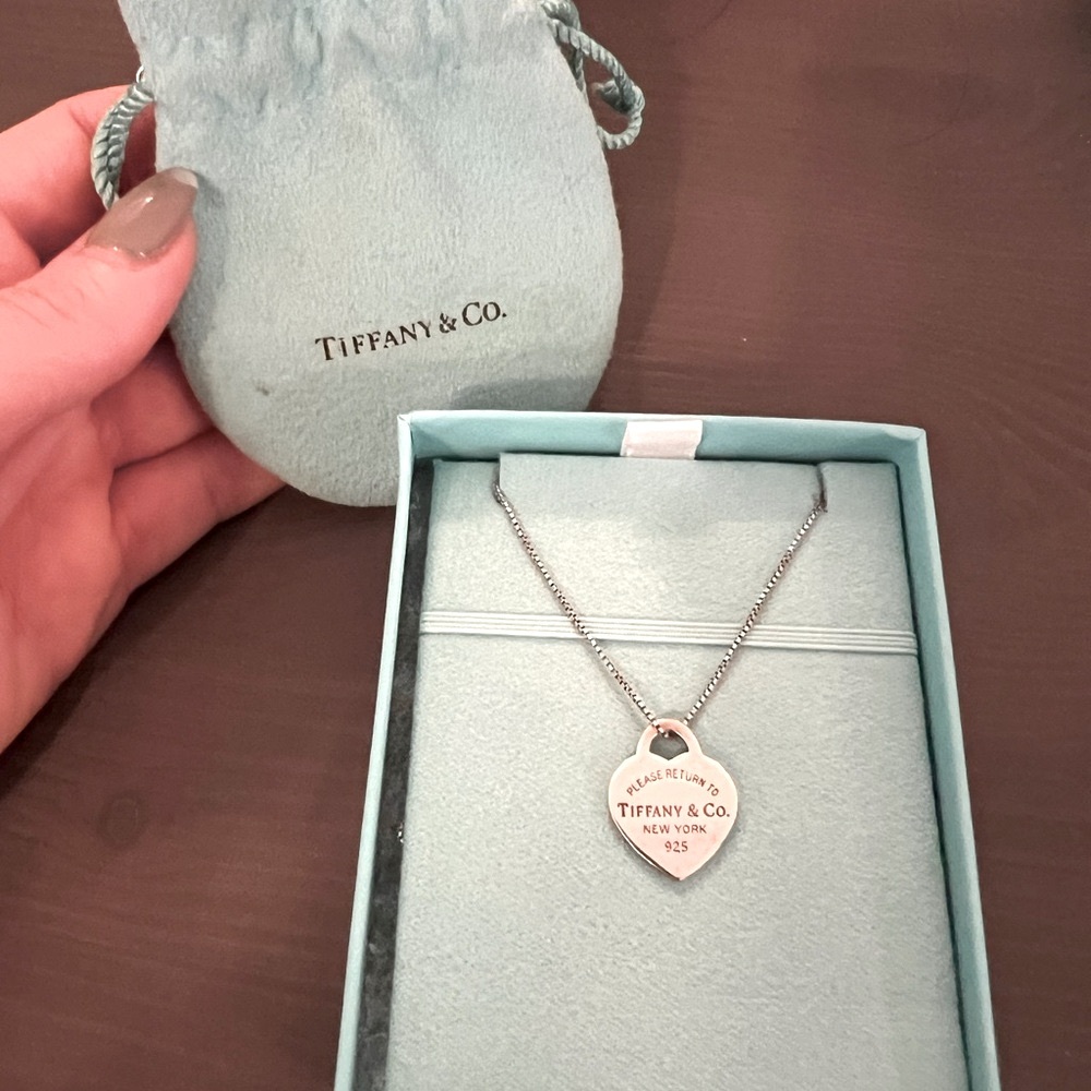 Tiffany & Co. Silver Tag Necklace